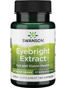 Swanson Eyebright Extract 60 ks, kapsule, 400 mg