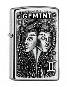 Zippo 25551 Gemini Zodiac Emblem