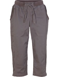 bonprix Capri nohavice s viazaním, farba šedá, rozm. 52