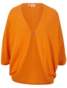 bonprix Pletený sveter, bavlnený, ľahký materiál, farba oranžová