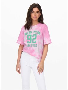 Pink Patterned T-Shirt ONLY Tania - Women