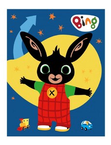 BrandMac Detská fleecová deka Zajačik Bing a jeho hračky