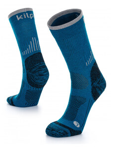 Unisex outdoorové ponožky Kilpi MIRIN-U s merino vlnou tyrkysová