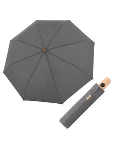 Doppler NATURE Magic - plne-automatický udržateľný dáždnik sivá