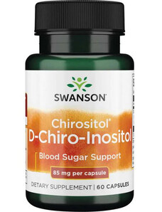 Swanson D-Chiro-Inositol 60 ks, kapsule, 85 mg