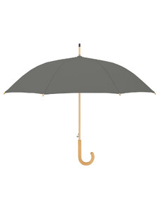 Doppler NATURE Long AC - holový udržateľný dáždnik sivá