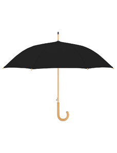 Doppler NATURE Long AC - holový udržateľný dáždnik čierna