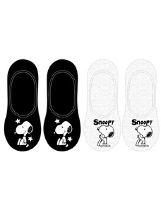 EPlus Sada 2 párov dámskych ponožiek - Snoopy mix