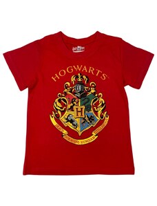 Setino Detské tričko - Harry Potter Hogwarts červené