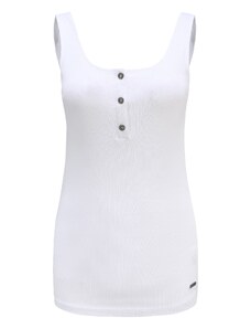 Women's cotton tank top ALPINE PRO LOXA white