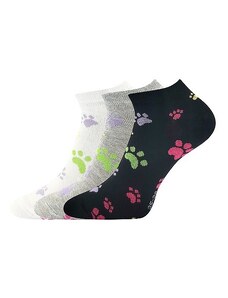 PIKI nízke farebné ponožky Boma - MIX 69