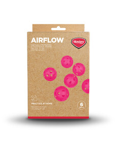 Masters Airflow XP Practice Balls Pink pack 6 pink
