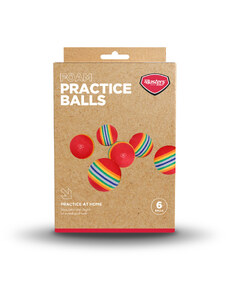 Masters Foam Practice Balls Pack 6