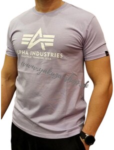 Alpha Industries Basic T-Shirt p. violet tričko pánske