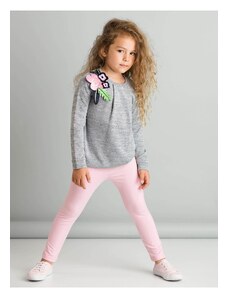 mshb&g Romantic Flowers Girls Sweater Leggings Set