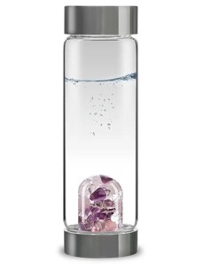 Phoenix Import Vita Juwel Via Gem Watter Bottle sklenená fľaša s polodrahokamom 500 ml