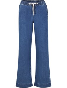 bonprix Strečové džínsy, WIDE, farba modrá