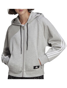 Mikina s kapucňou adidas Sportswear Wrapped 3-Stripes gj5416