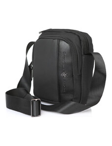 Beverly Hills Polo Club Krížová taška BHPC Miami USB BH-1371-01 čierna 1 L