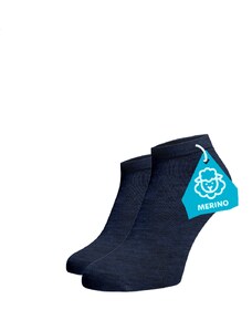 Benami Členkové ponožky MERINO - modré