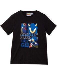 bonprix Sonic detské tričko, chlapčenské, farba čierna