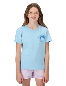Detské bavlnené tričko Regatta BOSLEY V svetlo modrá