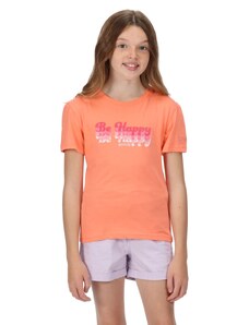 Detské bavlnené tričko Regatta BOSLEY V svetlo oranžová