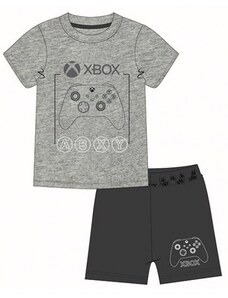Fashion UK Chlapčenské / detské letní pyžamo XBOX - konzola - šedé