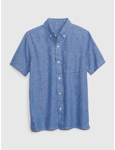 GAP Children's shirt linen and cotton - Boys