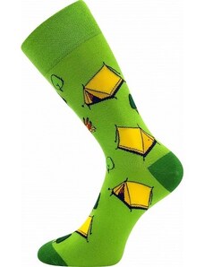 TWIDOR farebné veselé ponožky Lonka - KEMP - 1 pár