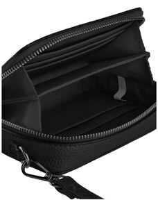 bonprix Mini kabelka s odnímateľným opaskom, farba čierna