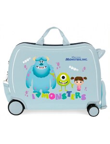 JOUMMA BAGS Detský cestovný kufor na kolieskach / odrážadlo MONSTERS INC., 34L, 2459863