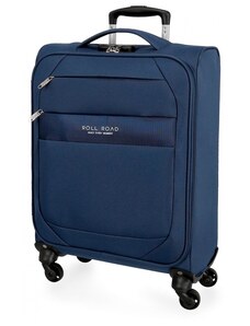 JOUMMA BAGS Textilný cestovný kufor ROLL ROAD ROYCE Blue / Modrý, 55x40x20cm, 39L, 5019123 (small)