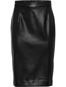 bonprix Úzka púzdrová sukňa, koženka, farba čierna, rozm. 32