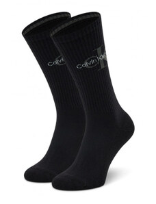Calvin Klein pánske čierne vysoké ponožky
