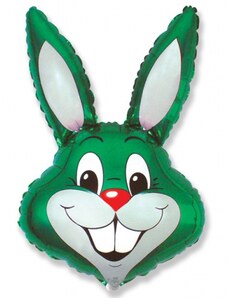 Godan Fóliový balón 24" - Zelený Zajačik