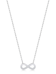 Lillian Vassago Zlatý náhrdelník so symbolom nekonečna LLV82-GN008W