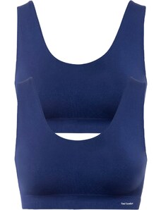 bonprix Feel Comfort podprsenka bez kostíc (2 ks), farba modrá
