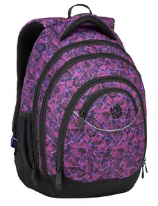 Bagmaster ENERGY 9 D študentský batoh - ružovo fialový
