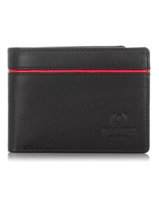 PAOLO PERUZZI Pánska kožená peňaženka RFID | červená IN-12-RED