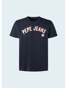 Pánske tričko Alessio 1/2 - Pepe Jeans - modrá - PEPE JEANS