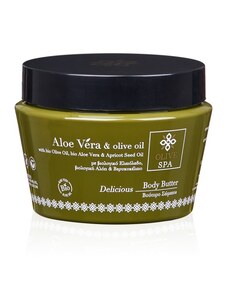Aloe Vera & olive oil - Olive Spa Olive Spa Aloe Vera & olive oil Body butter delicious - Telové maslo delicious 250 ml
