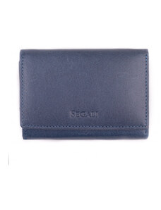 SEGALI Dámska peňaženka kožená SEGALI 7106 BS indigo
