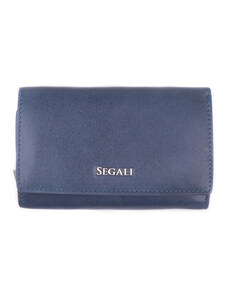 SEGALI Dámska peňaženka kožená SEGALI 7074 S indigo