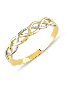 Lillian Vassago Zlatý prsteň LLV85-GR037