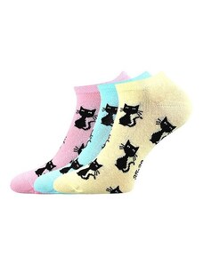 PIKI nízke farebné ponožky Boma - MIX 55