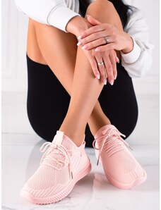 Sweet Shoes Ružové textilné športové tenisky