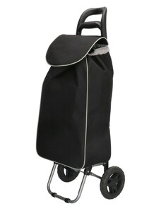 Runaway Čierna nákupná taška na kolieskach „Modern“