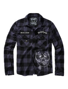 BRANDIT košeľa Motörhead Vintage Shirt čierno-šedá
