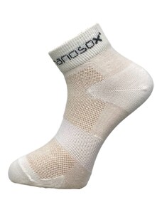 AGTIVE nanosox SPORT CYCLON ponožky .biela+farba